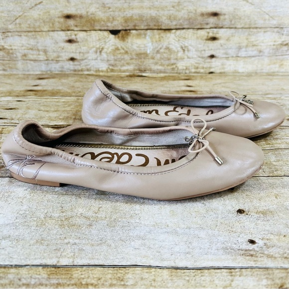 Sam Edelman Size 6M Beige Taupe Ballet Flats - Picture 4 of 16